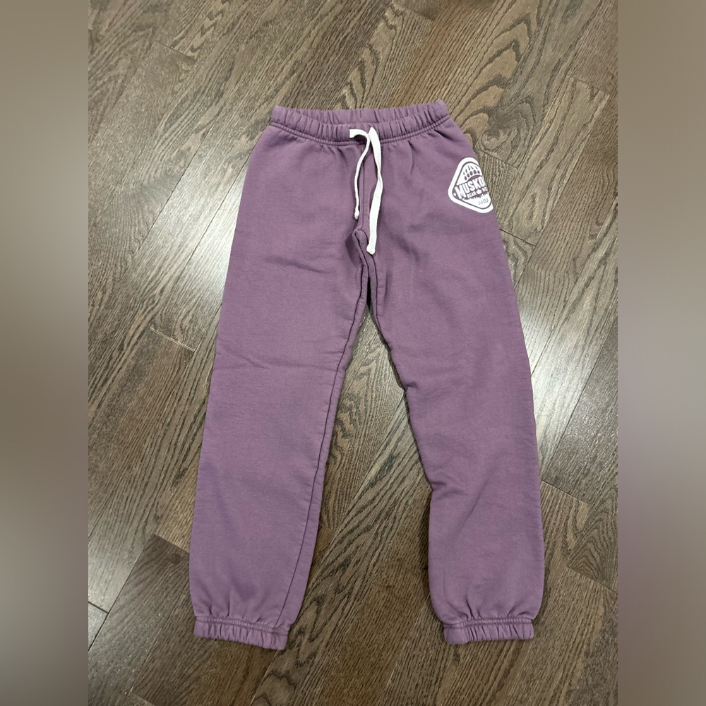 Muskoka Purple Fleece sweat pants